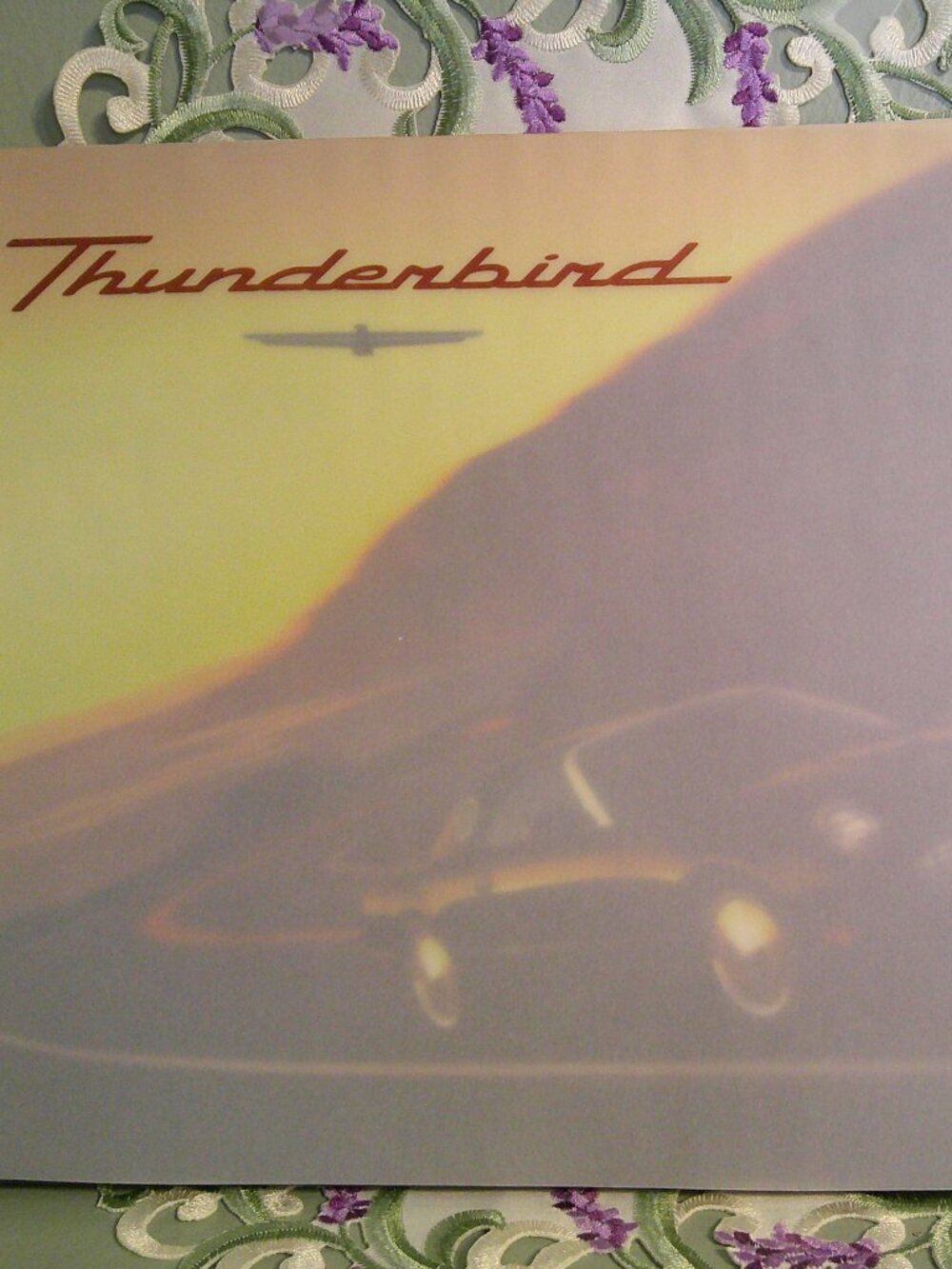 FORD THUNDERBIRD 2002 Hardcover Book by Michael Lamm w Dust Jacket